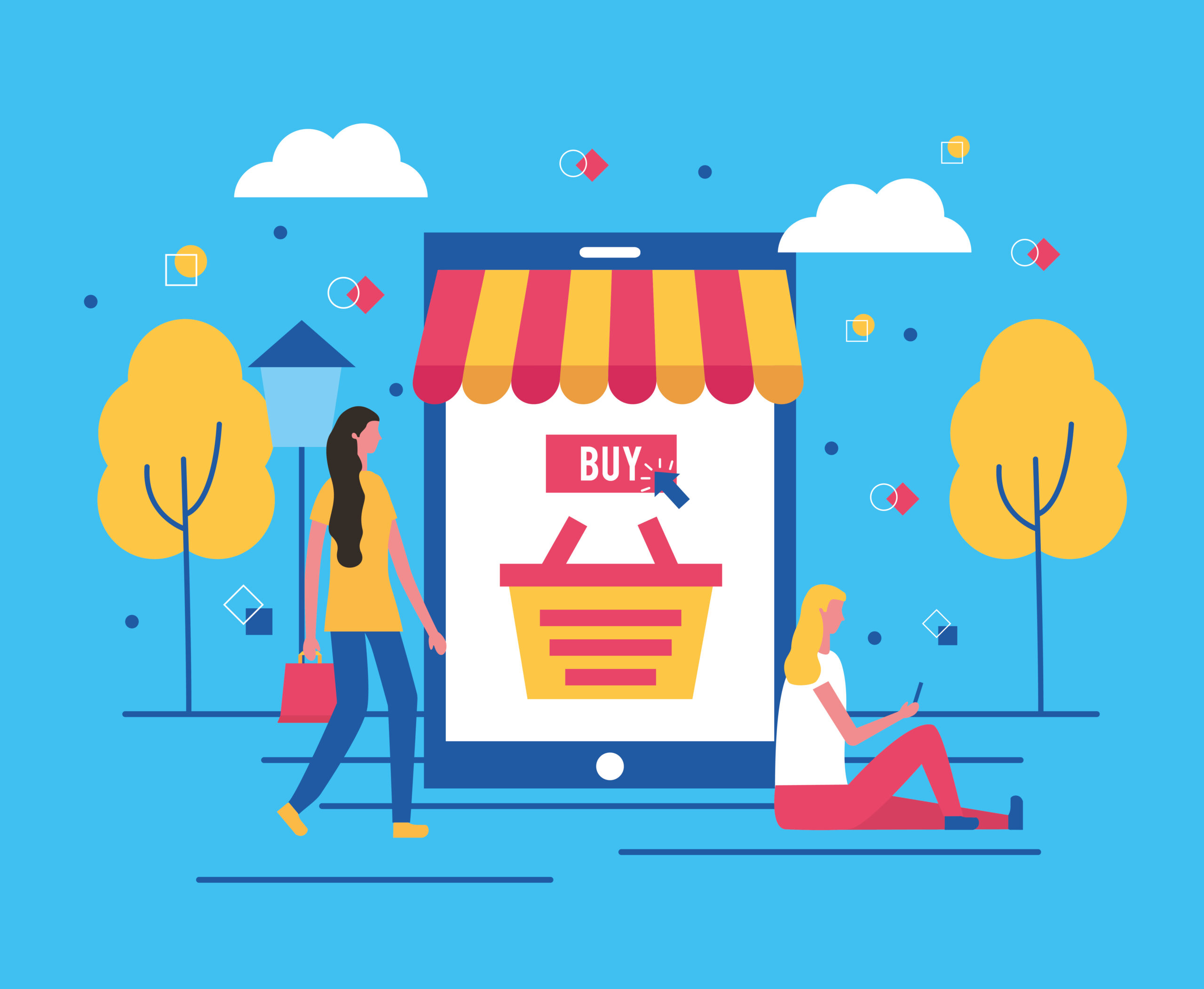 people online buying